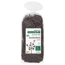 Amisa Organic Fusilli - Buckwheat (Gluten Free) 500g