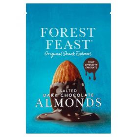 Forest Feast Sea Salted Dark Chocolate Almonds 150g