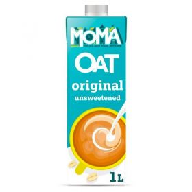 Moma Original Unsweetened Oat Milk 1 litre