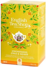 English Tea ORG Lemongrass Ginger & Citrus 30g (20s)