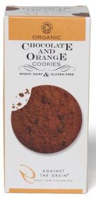 Against The Grain Organic Chocolate & Orange Cookies 150g x6