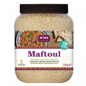Al Fez Maftoul Traditional Rolled Couscous 1.5kg Jar x3