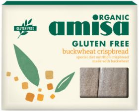 Amisa Organic Buckwheat Crispbread (Gluten Free) 120g