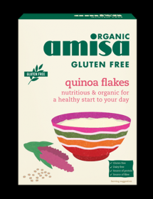 Amisa Organic Quinoa Flakes 400g x6