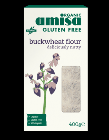 Amisa Organic GF Buckwheat Flour (Fine milled) 400g x6