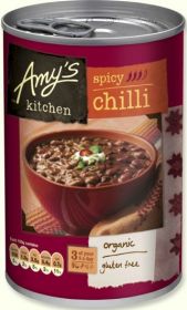 Amy's Kitchen Organic Spicy Chilli 416g x6