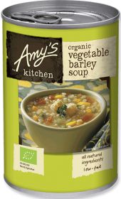 Amy's Kitchen Organic Vegetable Barley Soup 400g x6