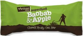 Artisan Snacks Baobab & Apple Bar 16x45g