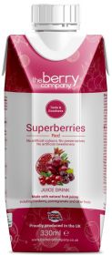 Berry Company Superberries Red With Cranberry & Hibiscus 330ml