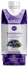 Berry Company Superberries Purple With Blueberry & Guarana 330ml