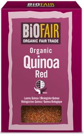BioFair Fair Trade & Organic Quinoa Red 500g x6