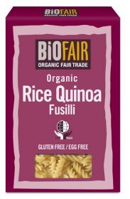 BioFair Fairtrade & Organic Rice Quinoa Fusilli 250g x6