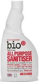 **Bio-D All Purpose Sanitiser Spray Refills 500ml