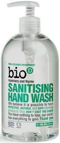 Bio-D Rosemary and Thyme Sanitising Hand Wash 500ml x6
