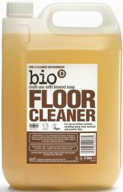 Bio-D Floor Cleaner with Linseed Soap 5L x4