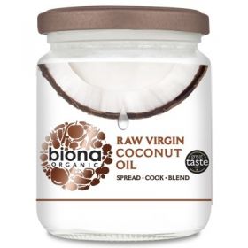 Biona Organic Virgin Coconut Oil - Raw 200g x6