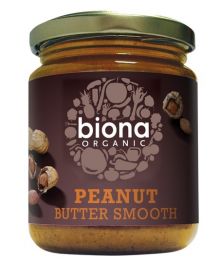 Biona Organic Peanut Butter Smooth/ no salt 500g x6