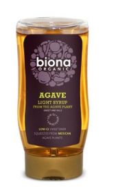 Biona Organic Agave Syrup/ Nectar Light - squeezy 250ml
