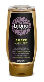 **Biona Organic Agave Syrup/ Nectar Light - squeezy 500ml