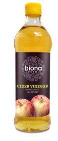 **Biona Org Cider Vinegar unfiltered (with mother) 500ml 