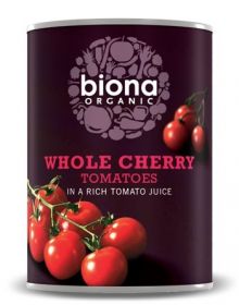**Biona Organic Whole Cherry Tomatoes 400g 