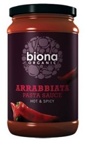 **Biona Org Arrabbiata hot & spicy pasta Sauce (Vegan) 350g