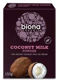 Biona Organic Coconut Milk Powder 150g x12