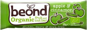 Beond Organic Apple and Cinnamon Fruit and Nut Bar 35g x18