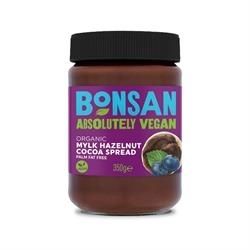 Bonsan Organic Mylk Hazelnut Cocoa Spread Vegan 350gx6