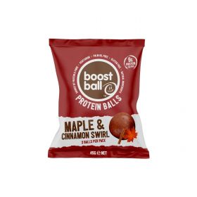 Boostball Maple and Cinnamon Roll Protein Balls 42g x12