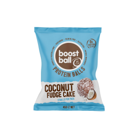 Boostball Coconut Fudge Cake Protein Balls 42g x12