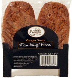 Bronte Cafe Ginger Snap Dunkers 30g - 2x24