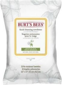 Burts Bees Sensitive Facial Towelettes (30s)