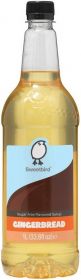 Sweetbird Classic Gingerbread (Sugar Free) Flavoured Syrup 1 Litre x1