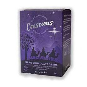 Conscious Dark Chocolate Stars Gift Box 180g