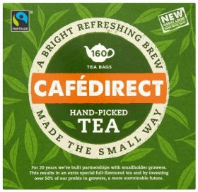 Cafedirect Fair Trade Hand-Picked Everyday Tea 500g (160's) x6