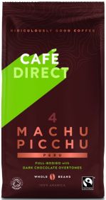 Cafedirect Organic & Fairtrade (FCR1004) MachuPicchu CoffeeBeans 227gx1