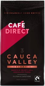 Cafedirect Fair Trade Cauca Valley Colombia Roast Ground Coffee 227g x6