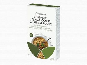 Clearspring Quick Cook Organic Millet, Peas & Lentils 250g x 8 