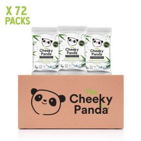Cheeky Panda Biodegradable Bamboo Handy Wipes 12's