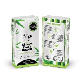 Cheeky Panda Pocket Tissue Bamboo 3ply 10 sheets