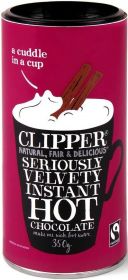 Clipper FT Instant Hot Chocolate Tubs 350g