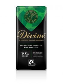 Divine FT Dark Mint Chocolate 90g