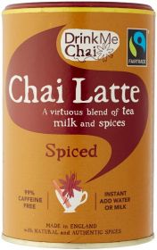 Drink Me Chai Fair Trade Spiced Chai Latte 250g x6