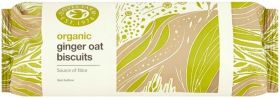 Doves Organic Ginger Oat Biscuits 200g x12