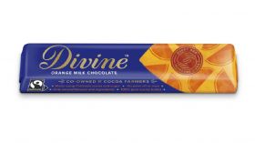 Divine FT Milk Orange Chocolate 35g