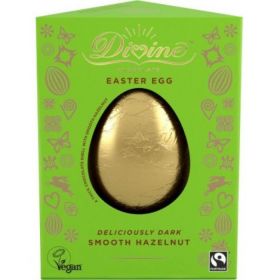 Divine Dark Chocolate Egg with Smooth Hazelnut 90g