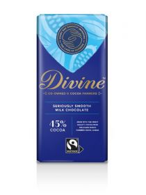 Divine FT High Cocoa 45% Milk Chocolate 90g