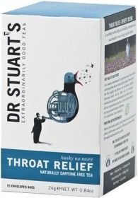 Dr Stuart's Throat Relief Tea 24g (15's)