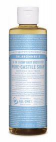 Dr Bronner Baby-Unscented Pure-Castile Liquid Soap 237ml